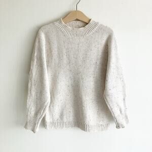 Oat Co 5-6 Childrens Sprinkle Knit Sweater Pullover Long Sleeve Gender Neutral